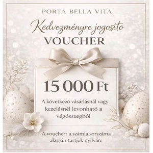 Ajándék Voucher 15.000 Ft értékben